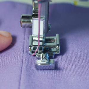 Stitching in the Zipper